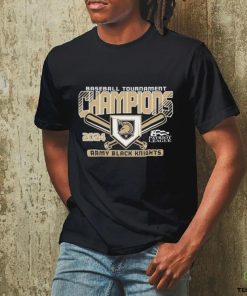 Army Black Knights Blue 84 Unisex 2024 Patriot League Baseball Conference Tournament Champions T Shirt