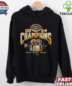 Army Black Knights CIC Trophy Champions 2024 Hoodie T Shirt