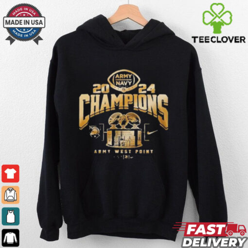 Army Black Knights CIC Trophy Champions 2024 Hoodie T Shirt