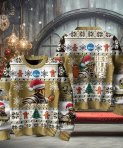 Army Black Knights Football They Not Like Us Christmas Ugly Sweater