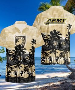 Army Black Knights Palms Tree Hawaiian Shirt