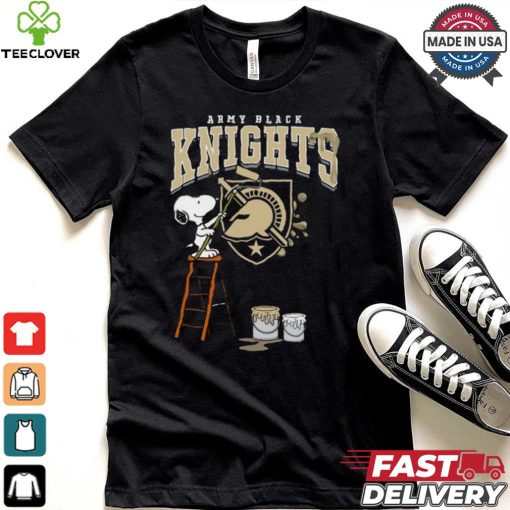 Army Black Knights Snoopy Painting Shirt