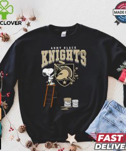 Army Black Knights Snoopy Painting Shirt