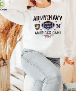 Army Black Knights Vs Navy Midshipmen 2022 Game Day Matchup logo Shirt