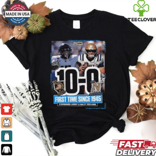 Army Black Knights Wins 10 0 Navy Midshipmen Football 2024 Game Final Score Shirt