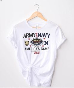 Army Black Knights vs. Navy Midshipmen 2022 Football America’s Game Shirt