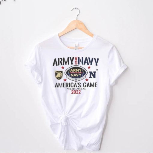Army Black Knights vs. Navy Midshipmen 2022 Football America’s Game Shirt