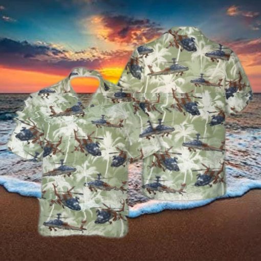 Army Boeing Ah 64 Apache Cheap Hawaiian Shirt For Men And Women