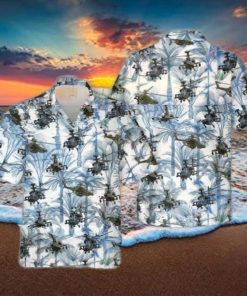 Army Boeing Ah 64 Apache Hawaiian Shirt For Men And Women