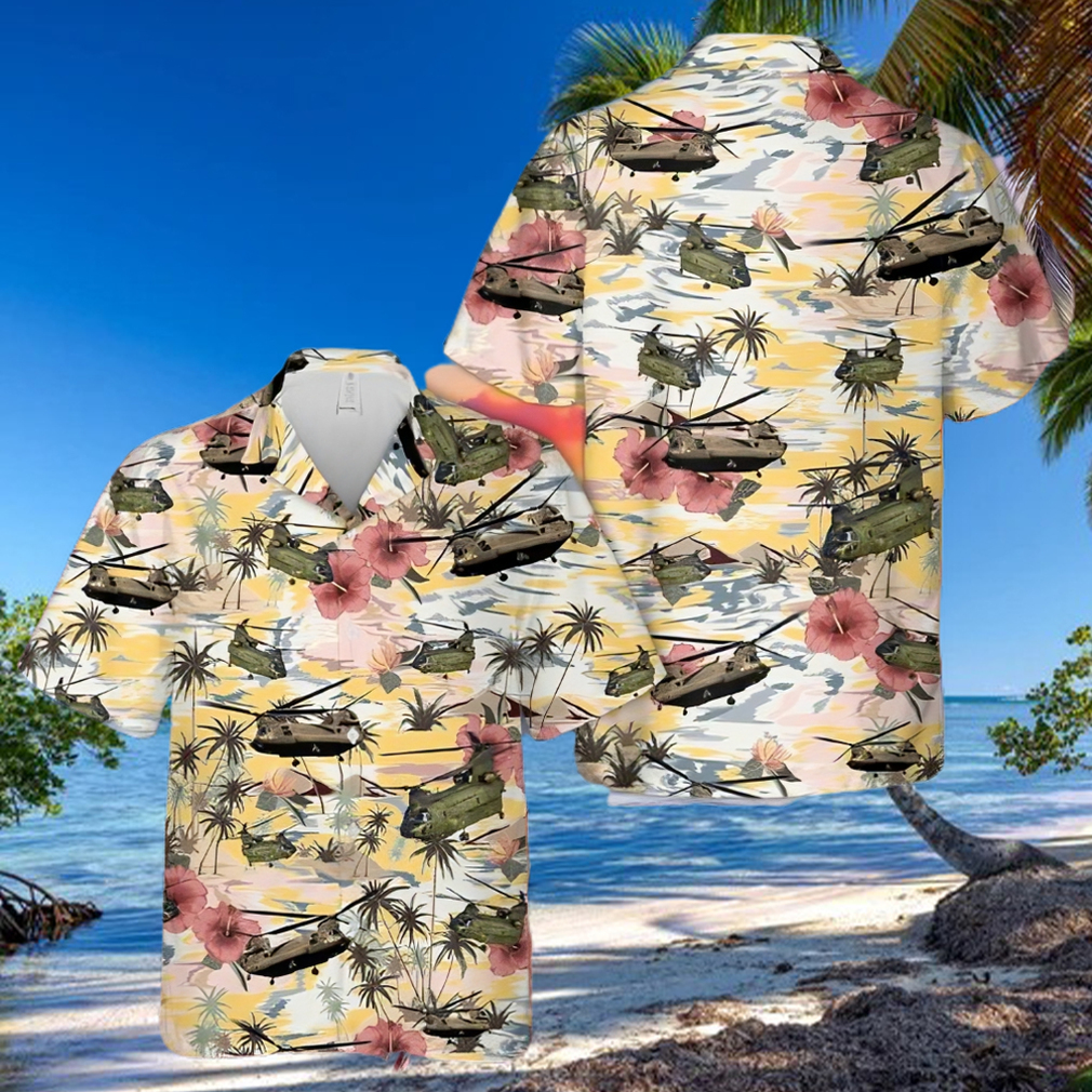 Army Boeing Ch 47 Chinook Art Trending Hawaiian Shirt
