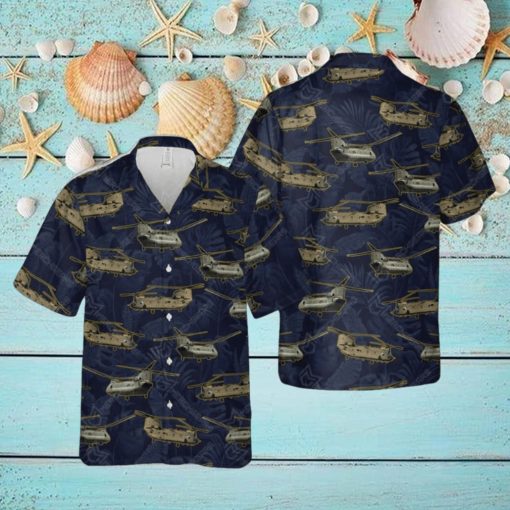 Army CH 47 Chinook Hawaiian Shirt Aloha Summer