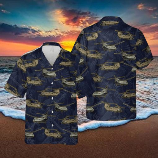 Army CH 47 Chinook Hawaiian Shirt Aloha Summer