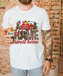 Army Christmas Home Sweet Home Funny Christmas T Shirt