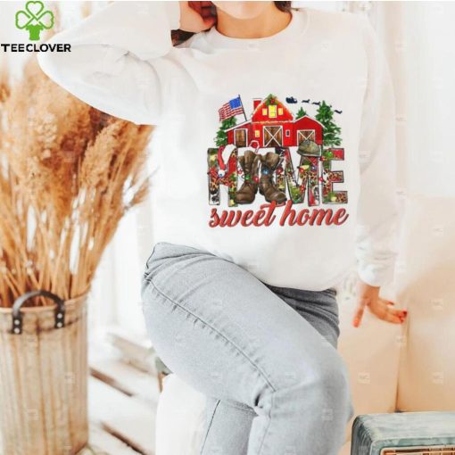 Army Christmas Home Sweet Home Funny Christmas T Shirt