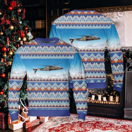 Army Lockheed AH 56 Cheyenne Ugly Christmas Sweater