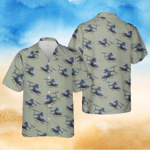 Army Md Helicopters Mh 6 Little Bird Art Trending Hawaiian Shirt