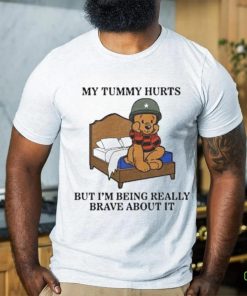 Army My Tummy Hurts But I’m Being Really Brave About It hoodie, sweater, longsleeve, shirt v-neck, t-shirt