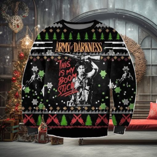 Army Of Darkness Ugly Sweater Christmas Party