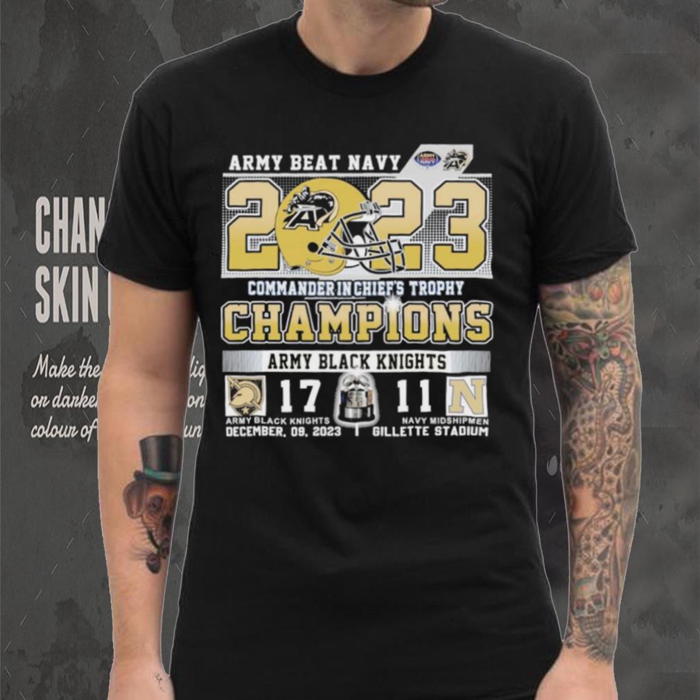 Army beat Navy 2023 Commander In chief’s Trophy Champions Army Black Knights Shirt Army beat Navy 2023 Commander In chief’s Trophy Champions Army Black Knights Shirt