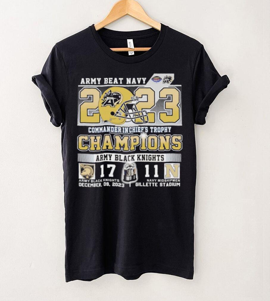 Army beat Navy 2023 Commander In chief’s Trophy Champions Army Black Knights Shirt Army beat Navy 2023 Commander In chief’s Trophy Champions Army Black Knights Shirt