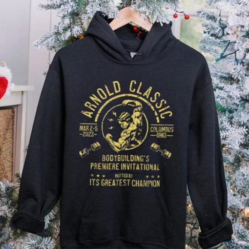 Arnold Classic Columbus Ohio Bodybuilding’s Premiere Invitational hosted by it’s greatest Champion 2023 logo shirt