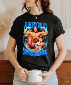 Arnold Schwarzenegger younger retro shirt 1 Arnold Schwarzenegger younger retro shirt