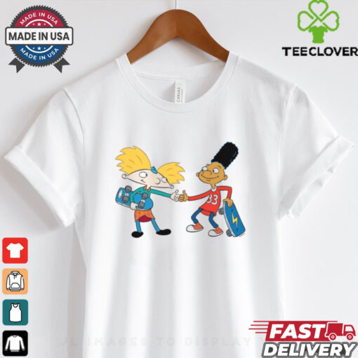 Arnold and Gerald Skateboard Lightweight French Terry Slouchy T Shirt