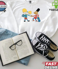 Arnold and Gerald Skateboard Lightweight French Terry Slouchy T Shirt