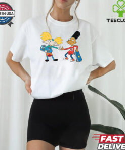 Arnold and Gerald Skateboard Lightweight French Terry Slouchy T Shirt