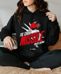 Aroldis Chapman The Cuban Missile In Boston Red Sox T shirts