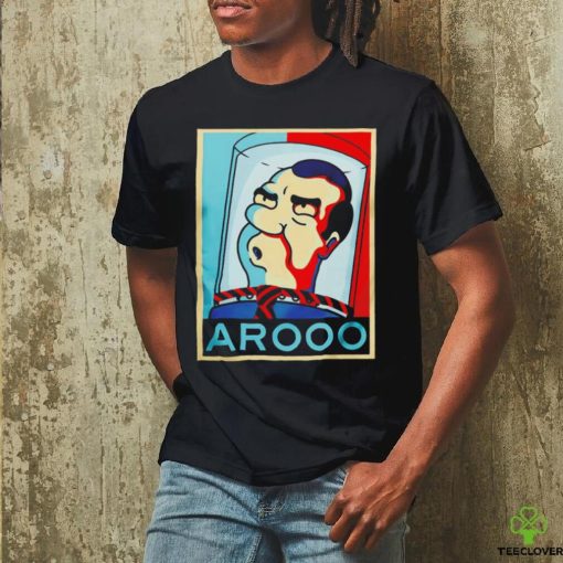 Arooo Shepard Fairey’s Hope shirt