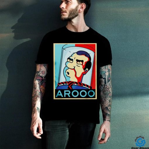 Arooo Shepard Fairey’s Hope shirt