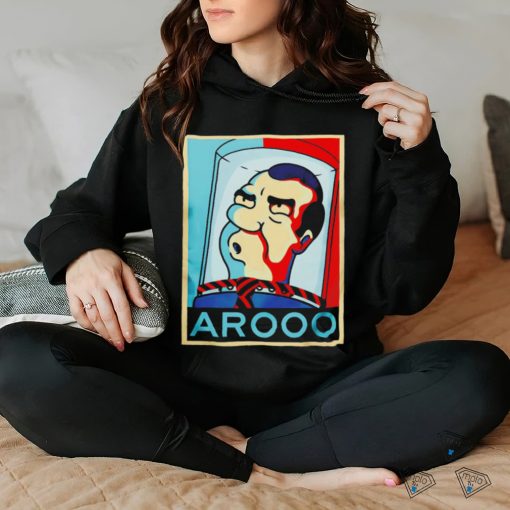 Arooo Shepard Fairey’s Hope shirt