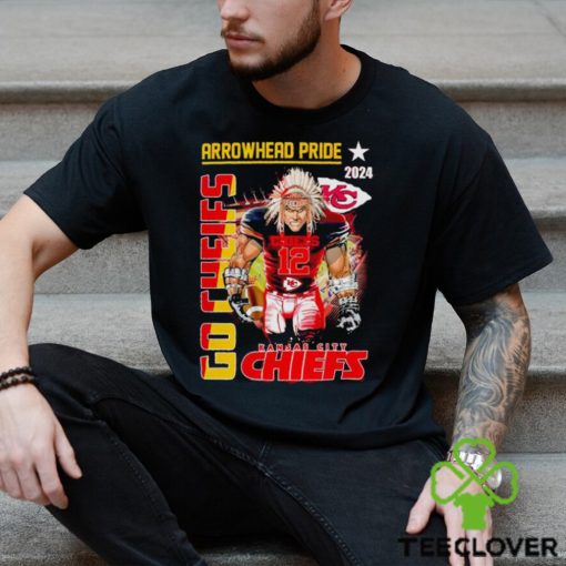 Arrowhead Pride 2024 Go Chiefs Kansas City hoodie, sweater, longsleeve, shirt v-neck, t-shirt