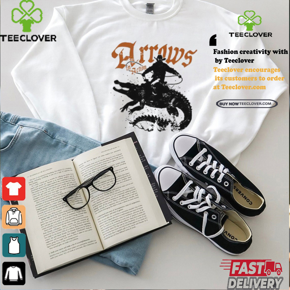 Arrows In Action Cowboy Ringer Shirt Arrows In Action Cowboy Ringer Shirt