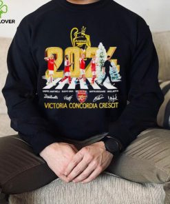 Arsenal 2024 Victoria Concordia Crescit signatures hoodie, sweater, longsleeve, shirt v-neck, t-shirt