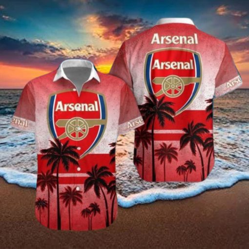 Arsenal F.C Hawaiian Shirt And Beach Shorts