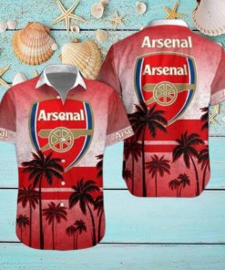 Arsenal F.C Hawaiian Shirt And Beach Shorts