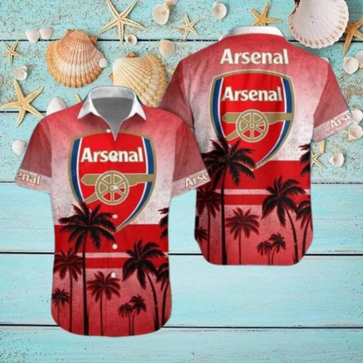 Arsenal F.C Hawaiian Shirt And Beach Shorts