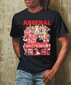Arsenal Premier League 2023 2024 Trust The Process Shirt