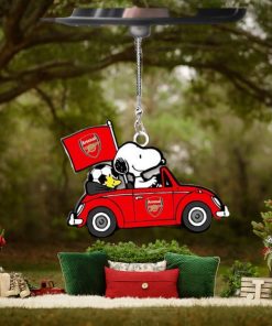 Arsenal Snoopy Peanut Car Acrylic Ornament