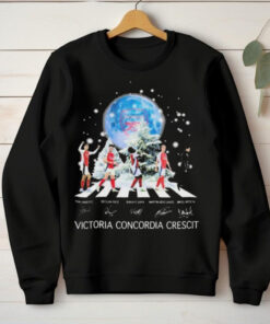 Arsenal Victoria Concordia Crescit Christmas 2024 Signatures hoodie, sweater, longsleeve, shirt v-neck, t-shirt