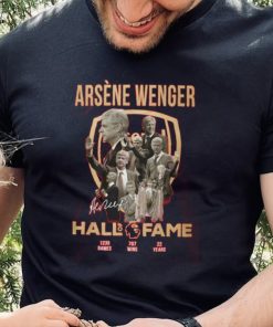 Arsene Wenger Hall Of Fame Signautre T Shirt 3 Arsene Wenger Hall Of Fame Signautre T Shirt