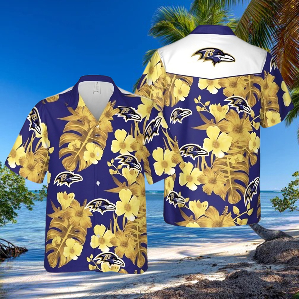 Art Baltimore Ravens Nfl Trending Hawaiian Shirt