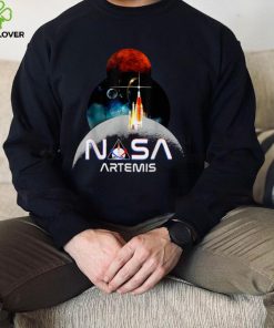 Artemis 1 Moon & Space Exploration Moon Base To Mars T Shirt
