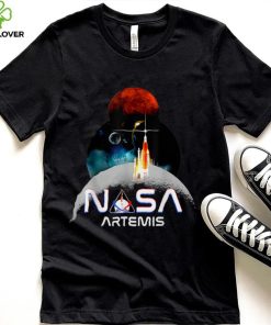 Artemis 1 Moon & Space Exploration Moon Base To Mars T Shirt