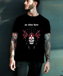 As Cities Copy Spider Skull T shirts