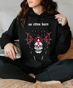 As Cities Copy Spider Skull T shirts