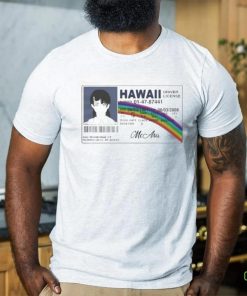 Asa Mitaka Hawaii Driver License Shirt