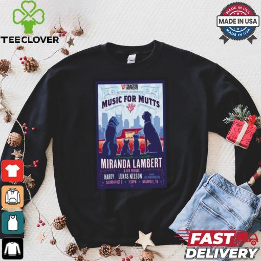 Ascend Amphitheater, Nashville TN Event Miranda Lambert & Friends Poster Shirt